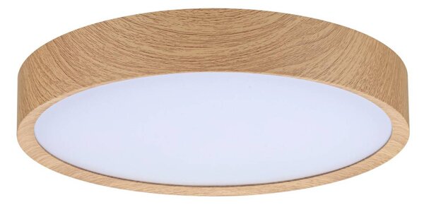 Paulmann Tega LED stropní svítidlo IP44 dřevo, Světlé dřevo, Koupelna, Plast, Moderní