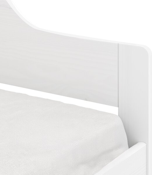 Jednolůžko s přistýlkou 8819B LILI bílý lak