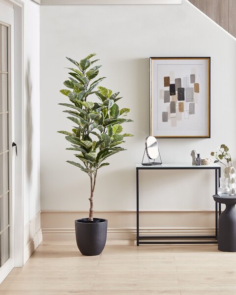 Umělá rostlina FICUS ELASTICA 160 cm Zelená