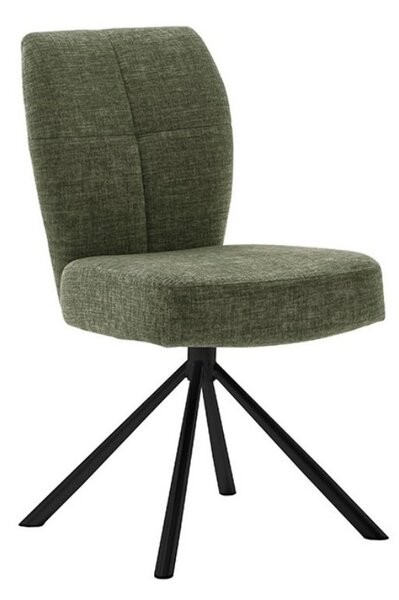 Jídelní otočná židle KEA S olive