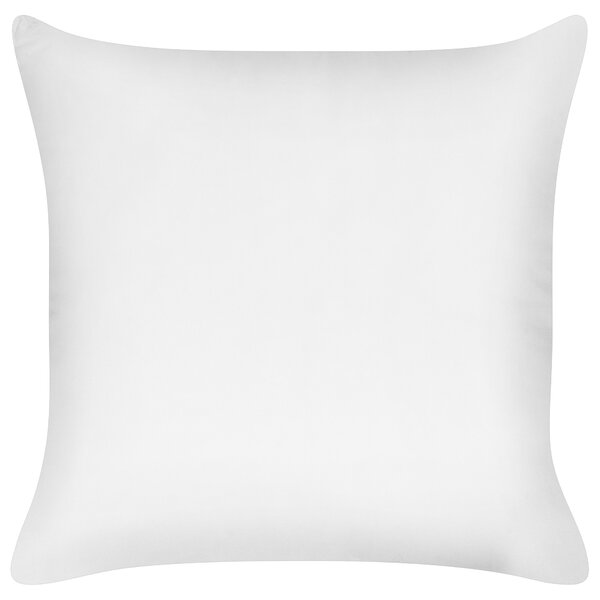Sada 2 polštářů TRIGLAV Nízká Polyester 80 x 80 cm Bílá