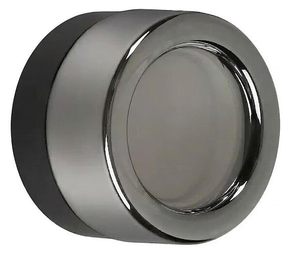 Ideal Lux - LED Koup stropní svítidlo LOLLY 1xGX53/9W/230V pr.10,5 cm černá/kouř