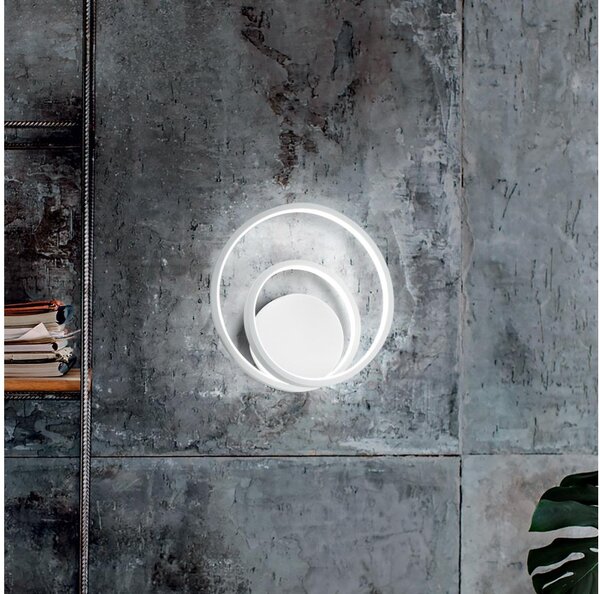 Ideal Lux - LED Stmívatelné nástěnné svítidlo OZ LED/28W/230V CRI 90 bílá