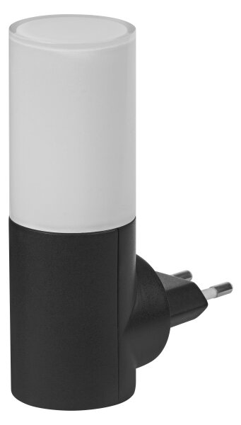 Osram - LED Noční světlo se senzorem soumraku LUNETTA LED/0,2W/230V černá