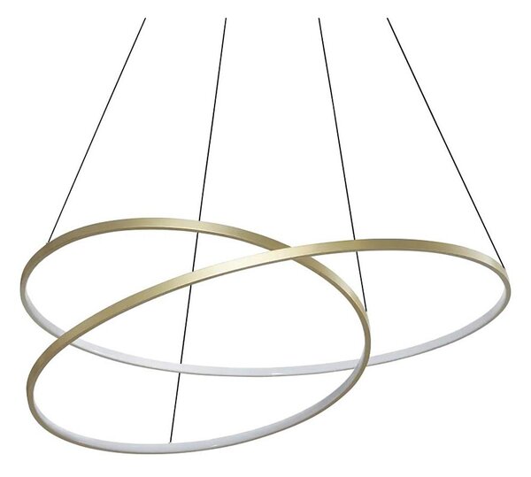 Ideal Lux - LED Lustr na lanku OZ LED/75W/230V pr. 100 cm CRI 90 zlatá