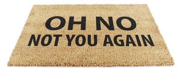 Rohožka z kokosového vlákna 40x60 cm Not You Again – Artsy Doormats