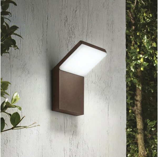 Ideal Lux - LED Venk nást svítidlo STYLE LED/8,5W/230V 3000K CRI 90 IP54 hnědá