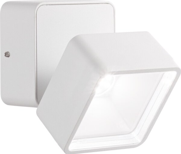 Ideal Lux - LED Venkovní nástěnné svítidlo OMEGA LED/7W/230V CRI 90 IP54 bílá