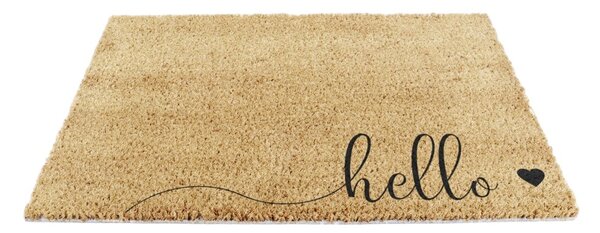 Rohožka z kokosového vlákna 40x60 cm Hello Scribble – Artsy Doormats