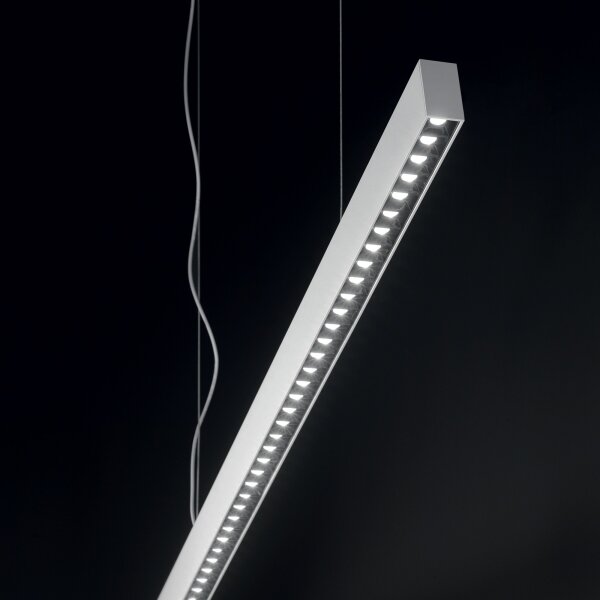 Ideal Lux - LED Lustr na lanku OFFICE LED/30W/230V 4000K CRI 90 bílá