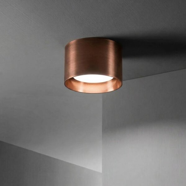 Ideal Lux - LED Bodové svítidlo SPIKE 1xGX53/9W/230V pr. 10 cm měděná