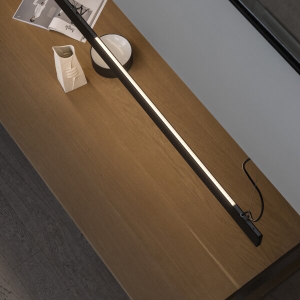 Ideal Lux - LED Lustr na lanku LINUS LED/32W/230V 4000K CRI 90 120 cm černá