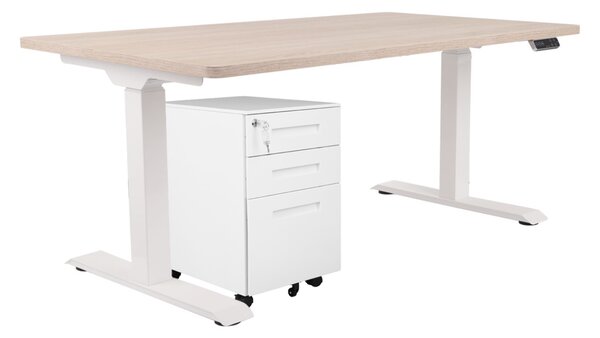 Sestava: stůl Alto 101 White + kontejner