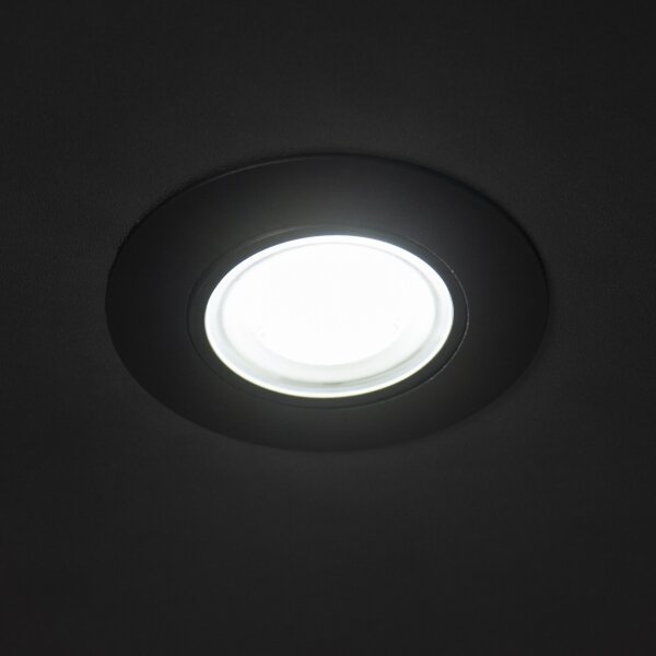 Kanlux 39260 - LED Podhledové svítidlo FIZU LED/4W/230V 3000/4000/6500K černá