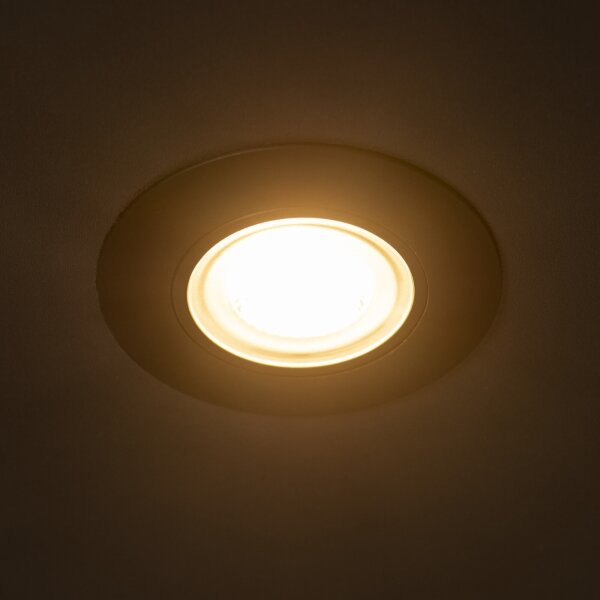 Kanlux 39260 - LED Podhledové svítidlo FIZU LED/4W/230V 3000/4000/6500K černá