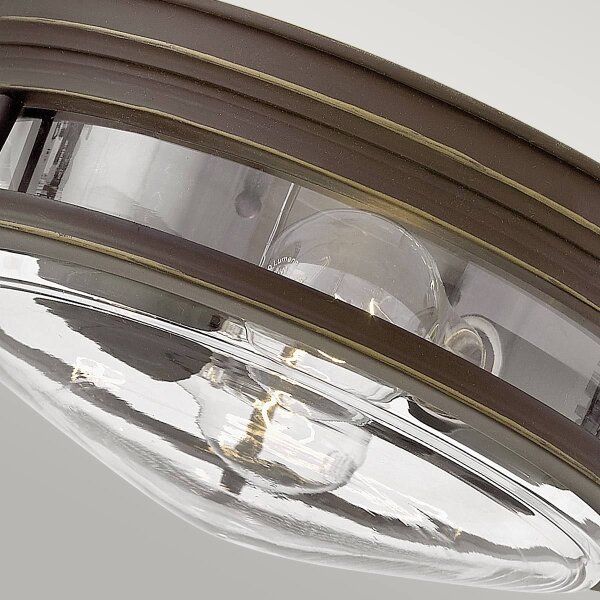 Quintiesse QN-HADRIAN-FS-OZ-CLEAR-Ven. st. sv. HADRIAN 2xE27/40W/230V IP44 bronz