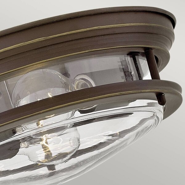 Quintiesse QN-HADRIAN-FS-OZ-CLEAR-Ven. st. sv. HADRIAN 2xE27/40W/230V IP44 bronz