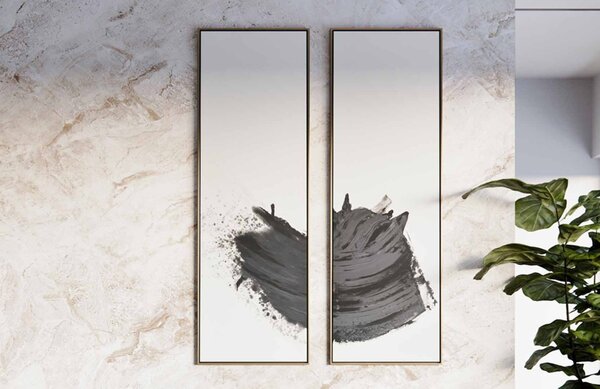 -25 % Dny MOMENTI– Miotto Obraz Isania Dark 150 x 50 cm