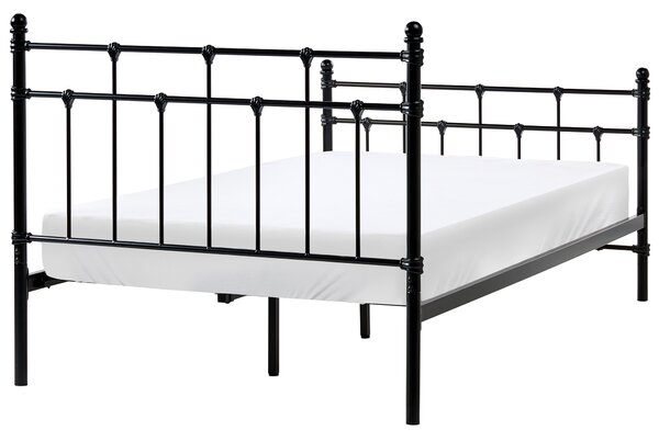 Postel Kov LYNX 120 x 200 cm Černá