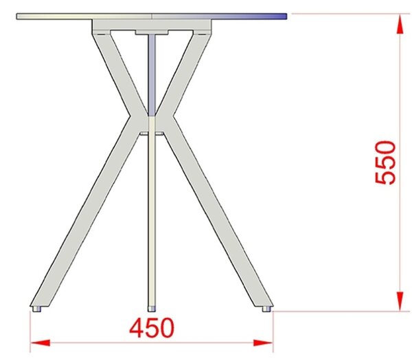 Miotto Keramický odkládací stolek Moena 50 cm