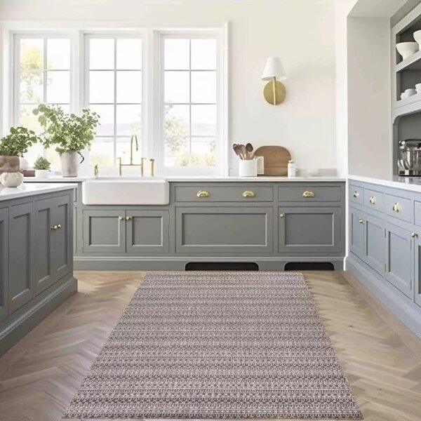 Makro Abra Kusový koberec Sisal MELISSA KF90A hnědý béžový Rozměr: 120x170 cm