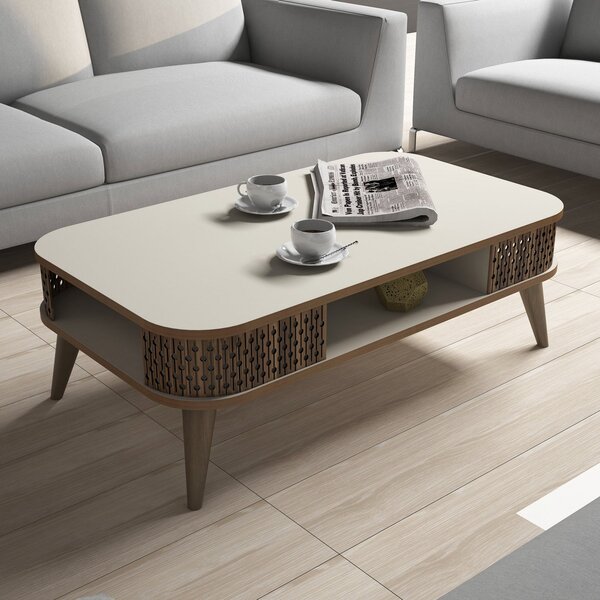 Konferenční stolek Essex (Krémová)