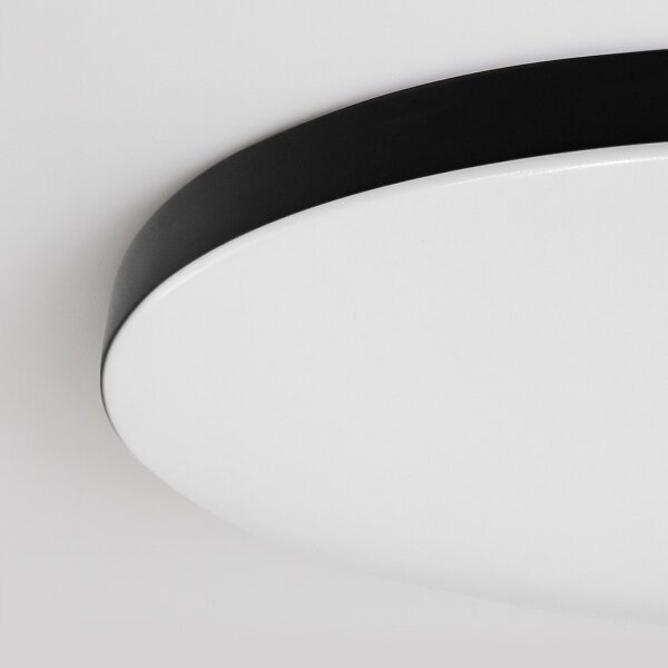 LED Stmívatelné stropní svítidlo SIENA LED/80W/230V 3000-6000K pr. 75cm černá+DO