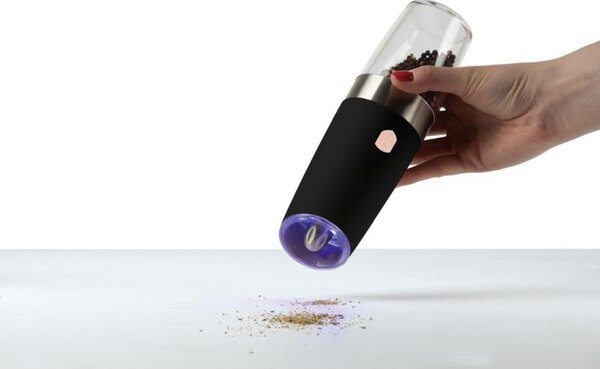 Mlýnek na pepř a sůl gravitační sada 2 ks Black Rose Collection