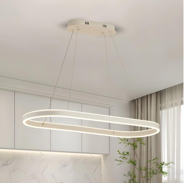 Brilagi - LED Lustr na lanku PONDIE LED/45W/230V 80x30 cm bílá