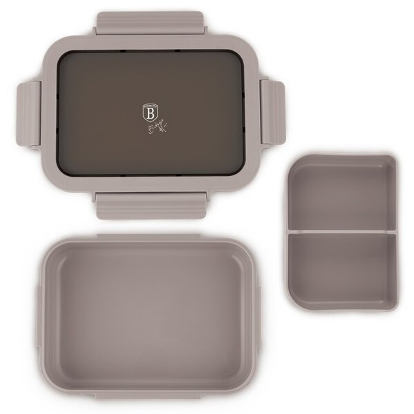 Přenosný box na svačinu dělený 1,3 l Taupe Collection