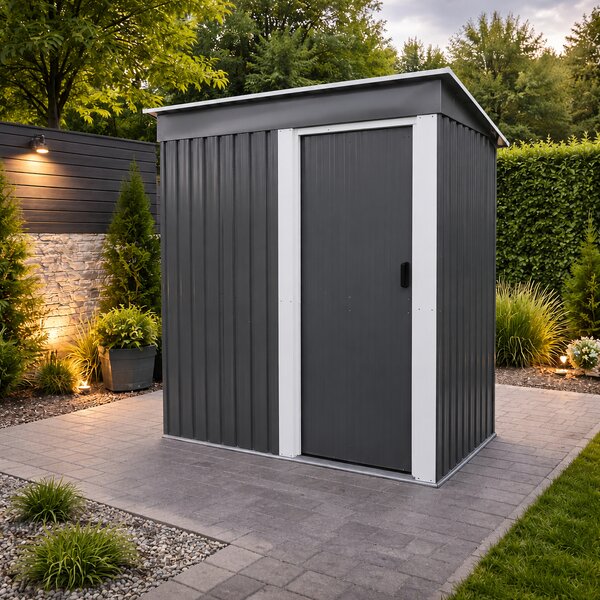 Zahradní domek BestBerg BBSH-305G / 1,4 m² / 162 x 181 x 86 cm / šedá