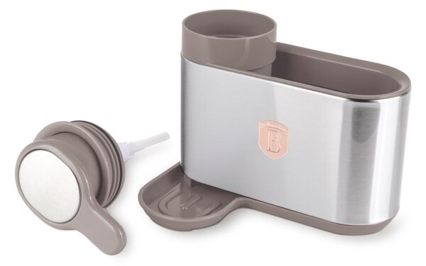 BERLINGERHAUS Dávkovač mycího prostředku 2 v 1 Taupe Collection BH-8930