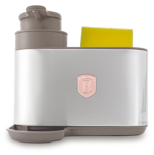 BERLINGERHAUS Dávkovač mycího prostředku 2 v 1 Taupe Collection BH-8930