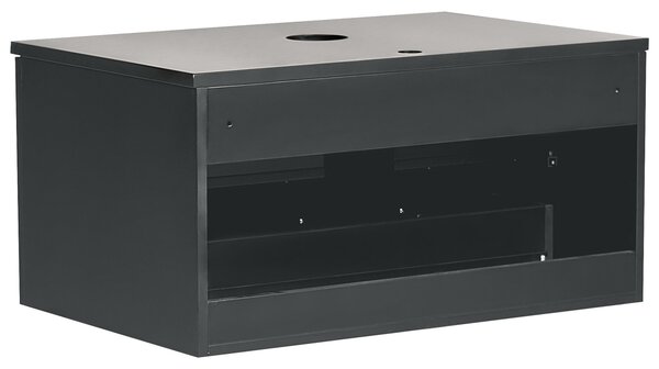 Nástěnná skříňka pod umyvadlo ALZIRA 80 cm Černá