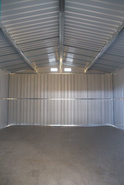 Zahradní domek BestBerg BBSH-1113GR / 13,3 m² / 342,5 x 389 x 202 cm / zelená