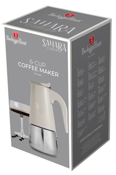Kávovar 6 šálků indukční Sahara Collection