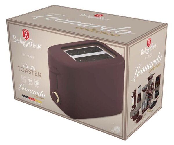 Topinkovač s krytem 750 W Leonardo Collection