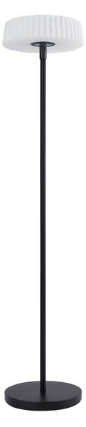 Lindby LED solární stojací lampa Samine, černá, kov, stmívatelná, stmívatelný, Černá, kov, Moderní, Solární lampy