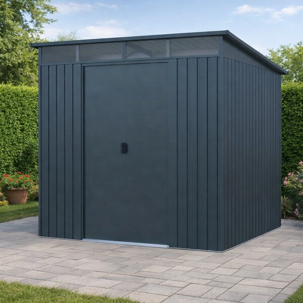 Zahradní domek BestBerg ZD-808G / 5,6 m² / 236 × 238 × 203 cm / šedá