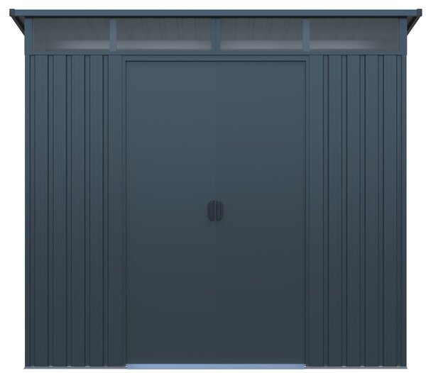 Zahradní domek BestBerg ZD-808G / 5,6 m² / 236 × 238 × 203 cm / šedá