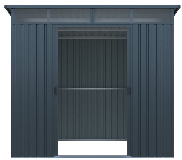 Zahradní domek BestBerg ZD-808G / 5,6 m² / 236 × 238 × 203 cm / šedá