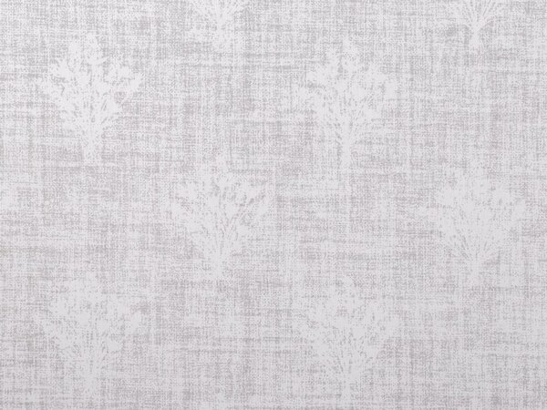 Bavlněná látka / plátno kytice METRÁŽ - 1 šedá nejsvětlější bílá