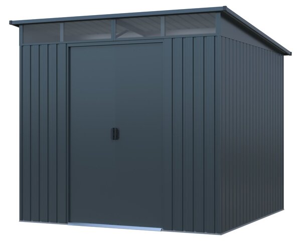Zahradní domek BestBerg ZD-808G / 5,6 m² / 236 × 238 × 203 cm / šedá