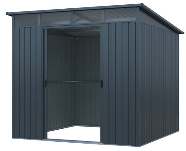 Zahradní domek BestBerg ZD-808G / 5,6 m² / 236 × 238 × 203 cm / šedá