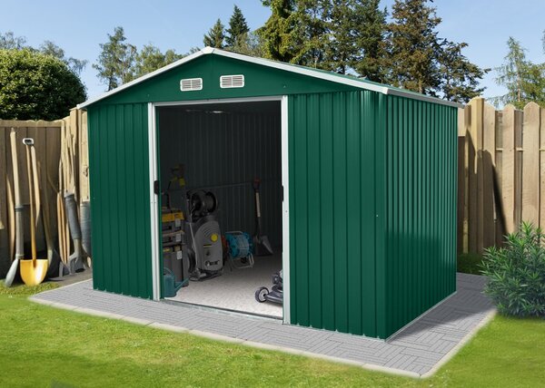 Zahradní domek BestBerg ZDB-7Z / 7,2 m² / 301 x 238 x 214 cm / zelená