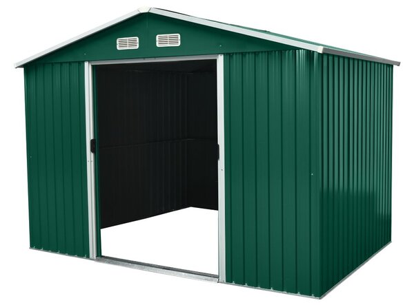 Zahradní domek BestBerg ZDB-7Z / 7,2 m² / 301 x 238 x 214 cm / zelená