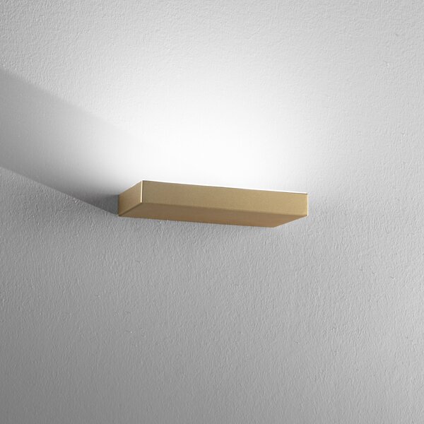 FANEUROPE FAN EUROPE Nástěnné LED svítidlo EIDOS zlatá, 20/30/40 W, 5440 lm, CCT, 24x15x3,5 cm