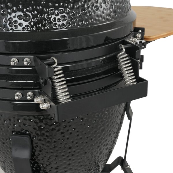 Keramický Kamado BBQ gril BestBerg BBGK-46B / Ø 38,3 cm / černá