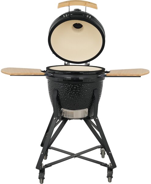 Keramický Kamado BBQ gril BestBerg BBGK-46B / Ø 38,3 cm / černá