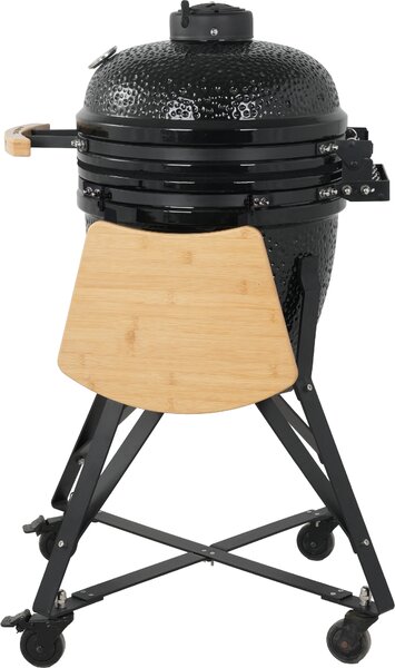 Keramický Kamado BBQ gril BestBerg BBGK-46B / Ø 38,3 cm / černá